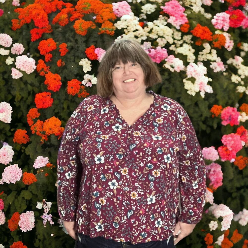 Lane Bryant Pattern: Vibrant Multicolor Floral Blouse Size 26/28!